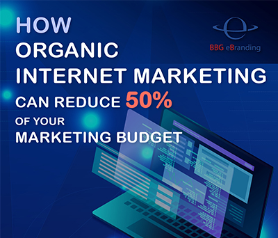 How Organic Internet Marketing Can Reduce 50% Of Your Marketing Budget