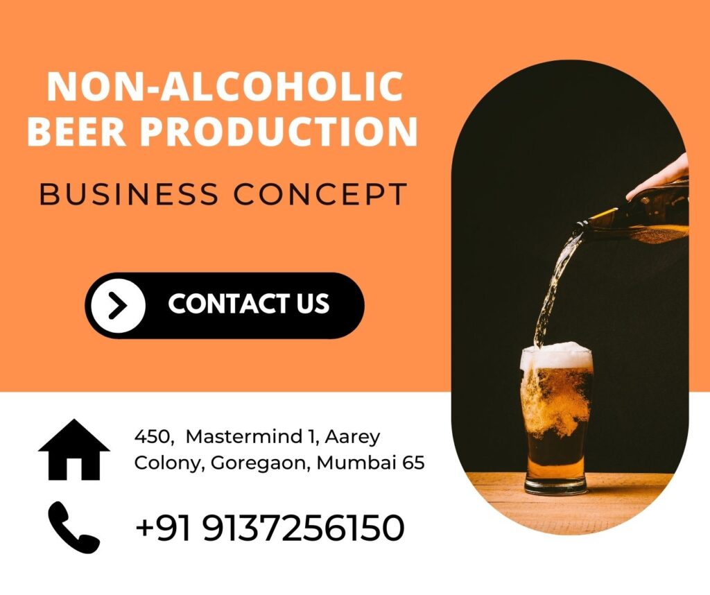 Non-Alcoholic Beer Production Business Concept